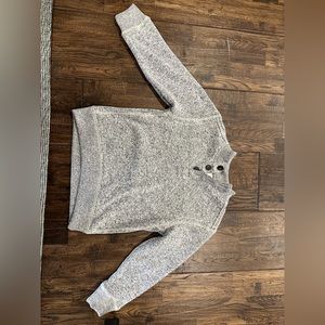 Gymboree pullover sweater gray size S (5/6)